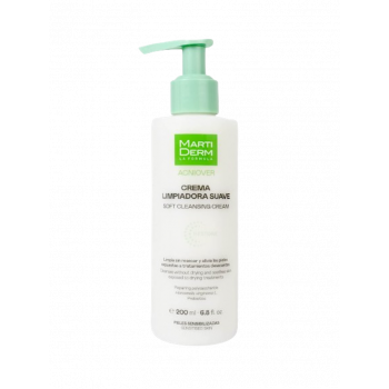 MARTIDERM Acniover Crema Limpiadora Suave 200 ml