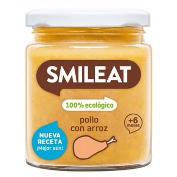 SMILEAT Tarrito Pollo con Arroz Ecológico 230 g