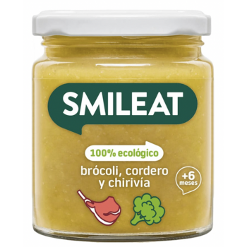 SMILEAT Tarrito Brocoli, Cordero y Chirivia 230 g