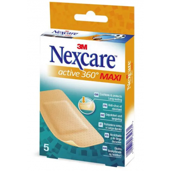 3M NEXCARE Active 360º Maxi 5 uds