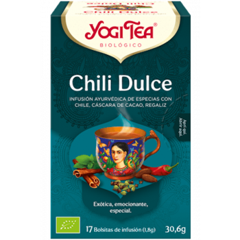 YOGI TEA Infusión Chili Dulce 17 Bolsitas