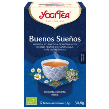 YOGI TEA Infusión Buenos Sueños 17 Bolsitas