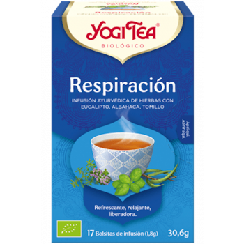 YOGI TEA Infusión Respiración 17 Bolsitas