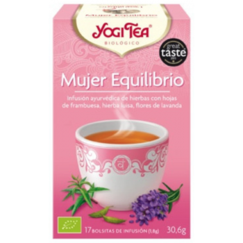 YOGI TEA Infusión Mujer Equilibrio 17 Bolsitas