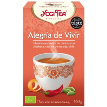 YOGI TEA Infusión Felicidad 17 Bolsitas