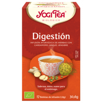 YOGI TEA Infusión Digestión 17 Bolsitas