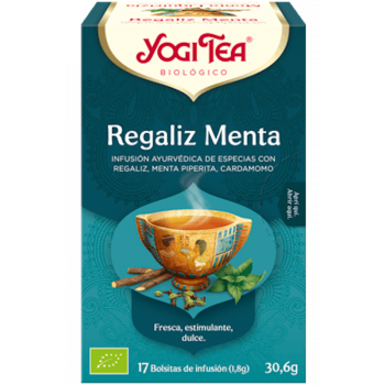 YOGI TEA Regaliz menta 17 Bolsitas