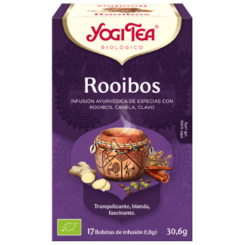 YOGI TEA Infusión Rooibos 17 Bolsitas