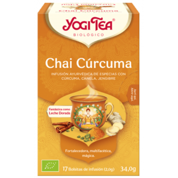 YOGI TEA Chai Curcuma 17 Bolsitas