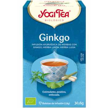 Yogi Tea Infusión Ginkgo 17 Bolsitas