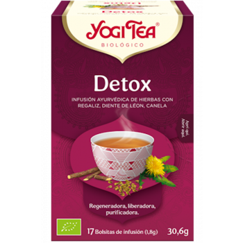 YOGI TEA Infusión Detox 17 Bolsitas