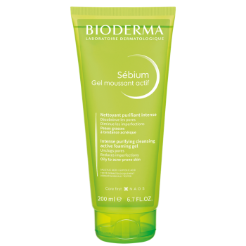 BIODERMA Sébium Gel Moussant Actif 200 ml