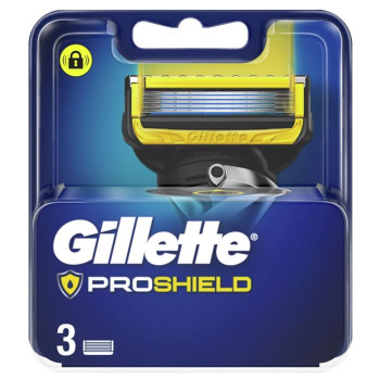 GILLETTE Recambio Fusion Proshield 3 uds