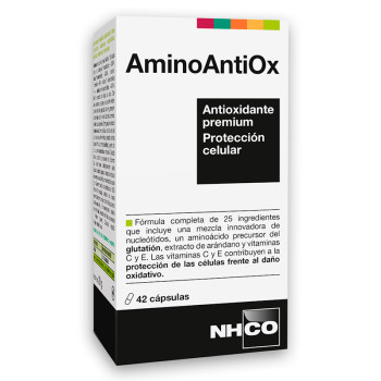 NHCO AminoAntiOx Antioxidante premium y protección celular 42 cápsulas