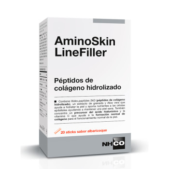 NHCO AminoSkin LineFiller Péptidos de colágeno hidrolizado 20 sticks
