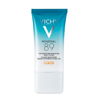 VICHY Mineral 89 Fluido Diario Boost de Hidratación 72h SPF 50+ 50ml