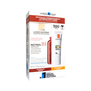 LA ROCHE POSAY Pack Retinol B3 Sérum + ANTHELIOS  Age Correct SPF50+