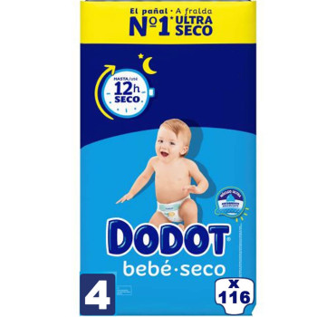 DODOT Pañal Infantil Talla 4 40 Unidades