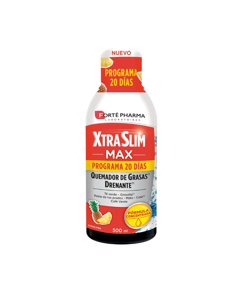 FORTE PHARMA Xtraslim max quemador de grasas sabor piña 500 ml