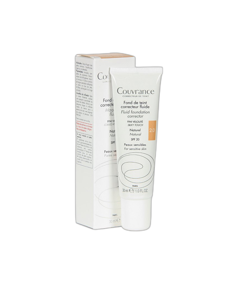 AVENE Couvrance Maquillaje Fluido Natural Spf20 30 ml