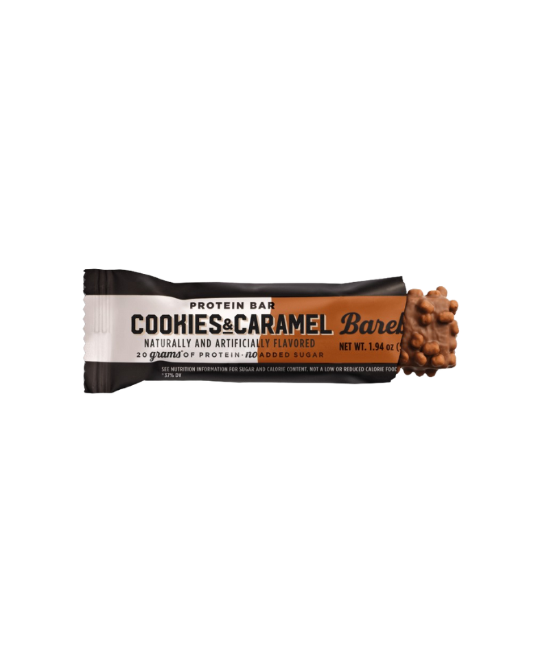 BAREBELLS Barrita de proteína cookies & caramel 20 g
