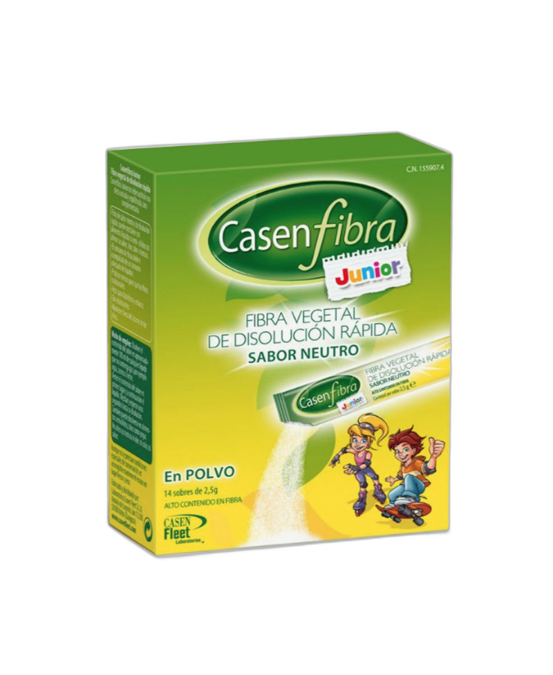 CASENFIBRA Junior fibra vegetal 14 sobres de 2,5g