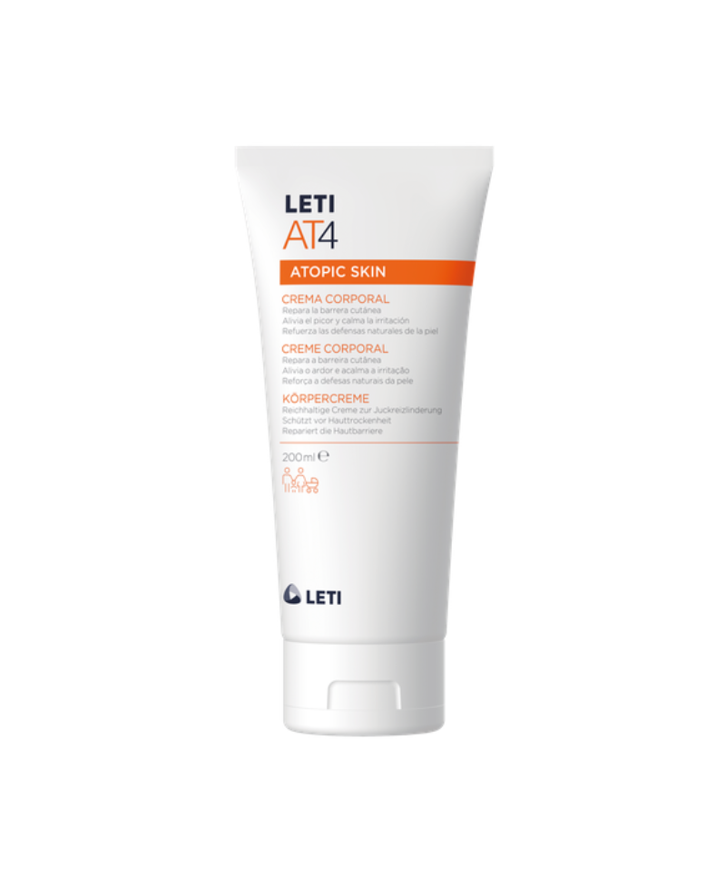 LETI AT4 Crema corporal piel atópica 200 ml