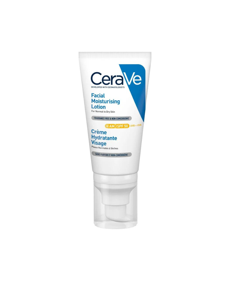 CERAVE Loción Hidratante Rostro SPF50 52 ml