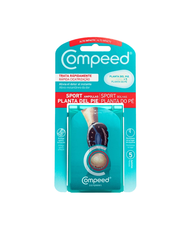 COMPEED Sport Ampollas Planta del Pie 5 uds