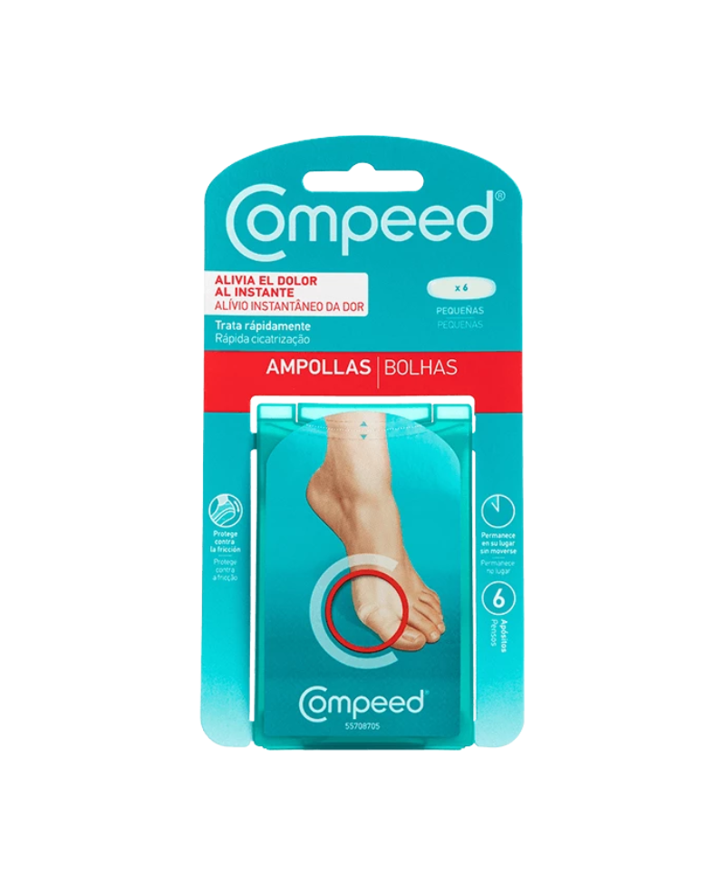 COMPEED Ampollas Hidrocoloide Talla Pequeña 6 uds