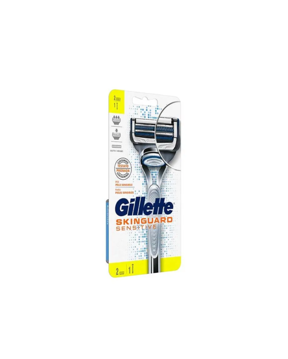 GILLETTE Skinguard Sensitive Cuchilla de Afeitar + 2 recambios