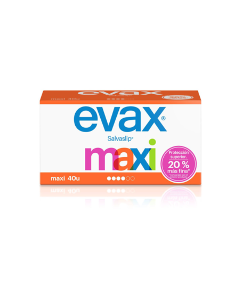 EVAX Cottonlike Protegeslips maxi 40 uds