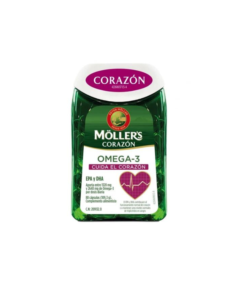 MÖLLER´S Corazón Omega-3