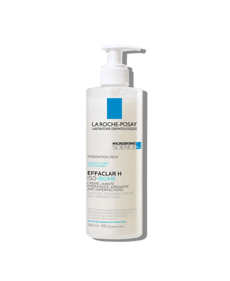 LA ROCHE POSAY Effaclar H Iso-Biome Crema Limpiadora 390 ml