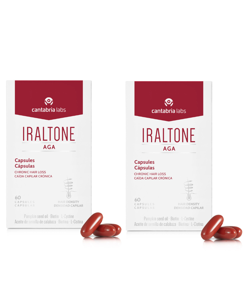 IRALTONE Aga Pack Anticaída 2 x 60 Cápsulas