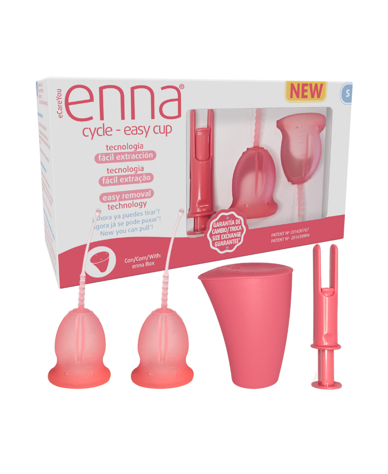 ENNA Duplo Cycle-easy cup con aplicador Talla S