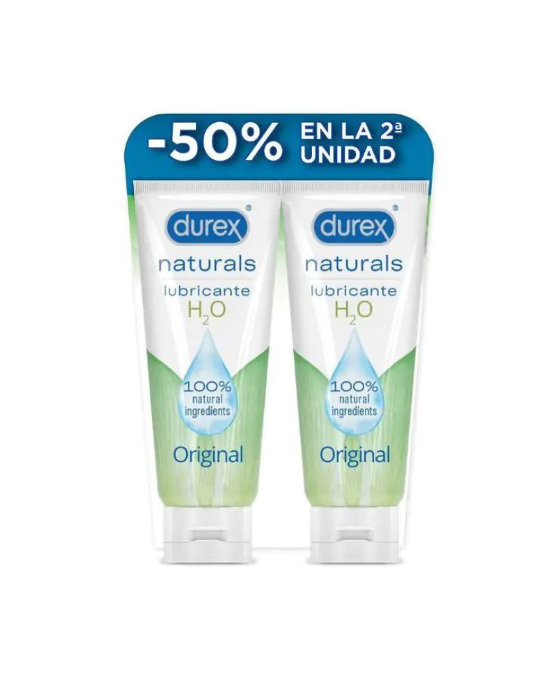 DUREX Pack Natural intimates gel lubricante 2x100 ml