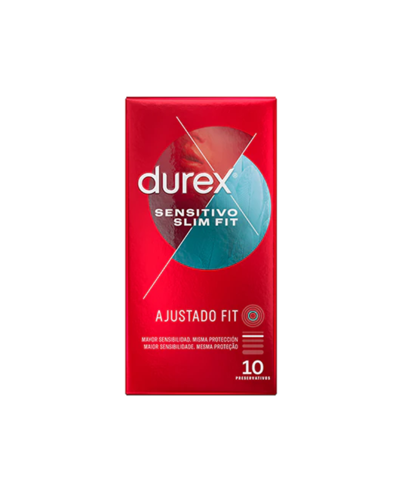 Durex Sensitivo slim fit 10 uds