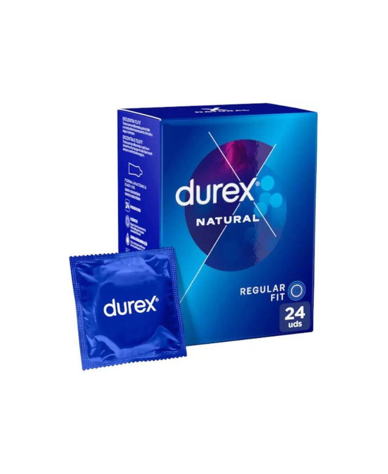 DUREX Preservativos Natural Plus 24 uds