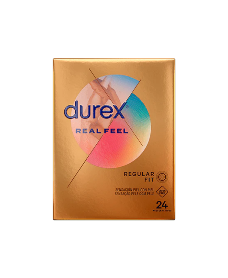 DUREX Preservativo Real Feel sin Látex 24 uds