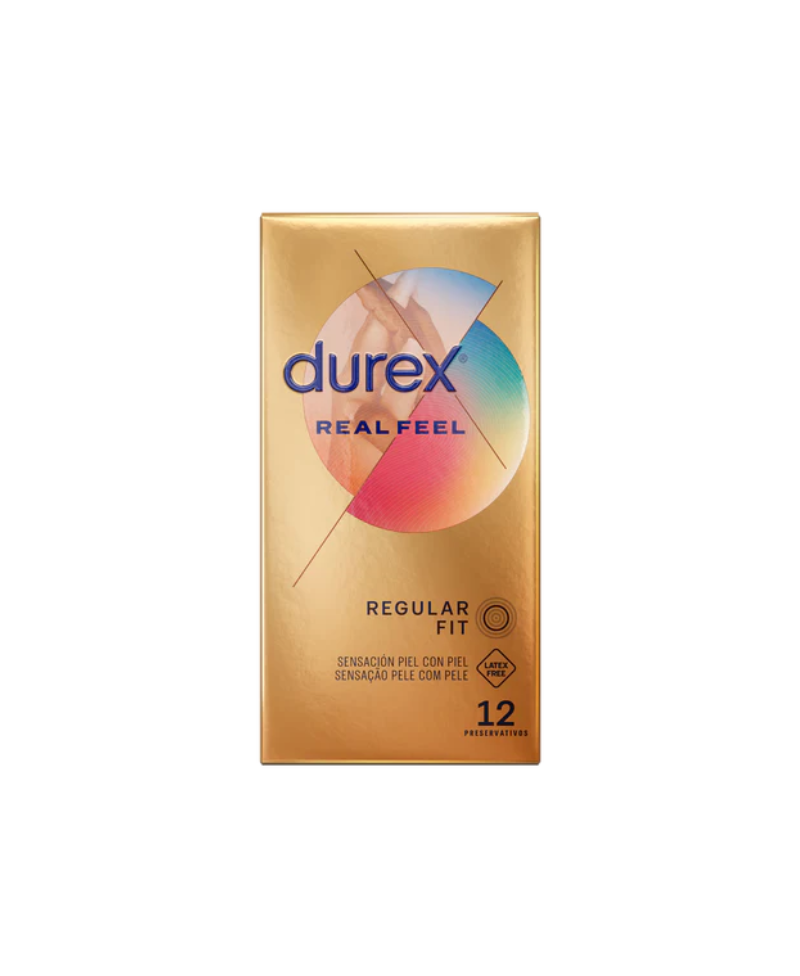 DUREX Preservativos Real Feel sin Látex 12 uds