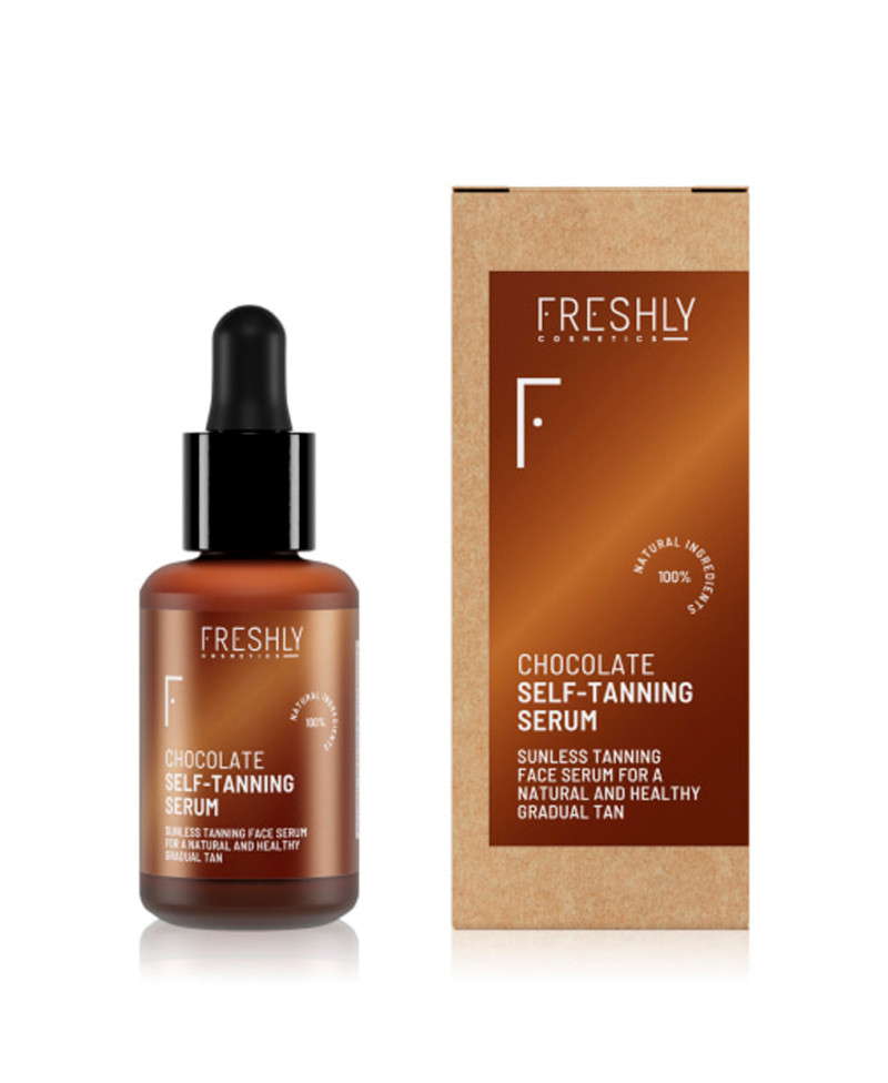 FRESHLY Cosmetics Chocolate Sérum Autobronceador Facial 30 ml