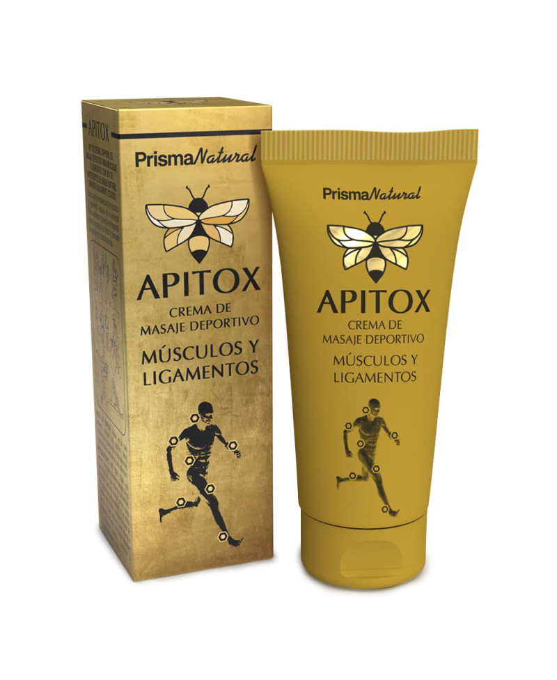 Apitox Crema de masaje deportivo Músculos y Ligamentos 60 ml