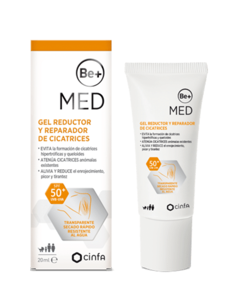 Be+ MED Gel Reductor y Reparador de Cicatrices 20 ml