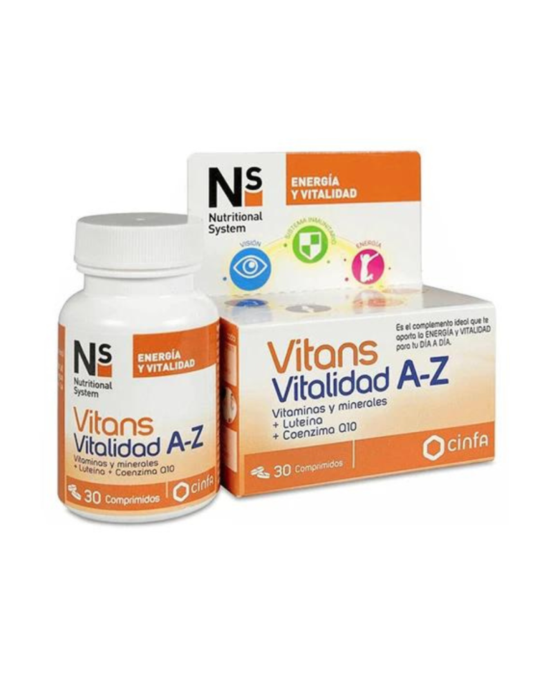 NS Vitans Vitalidad A-Z 30 Comprimidos