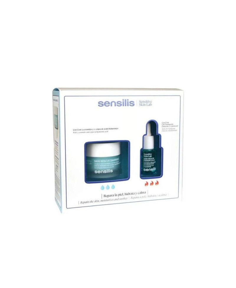 Sensilis Pack Skin Rescue Crema Barrier 50 ml + Sérum S.O.S 15 ml