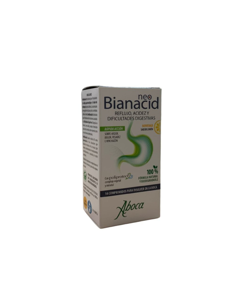 Aboca NeoBianacid Reflujo, Acidez y Dificultades Digestivas 14 Comprimidos