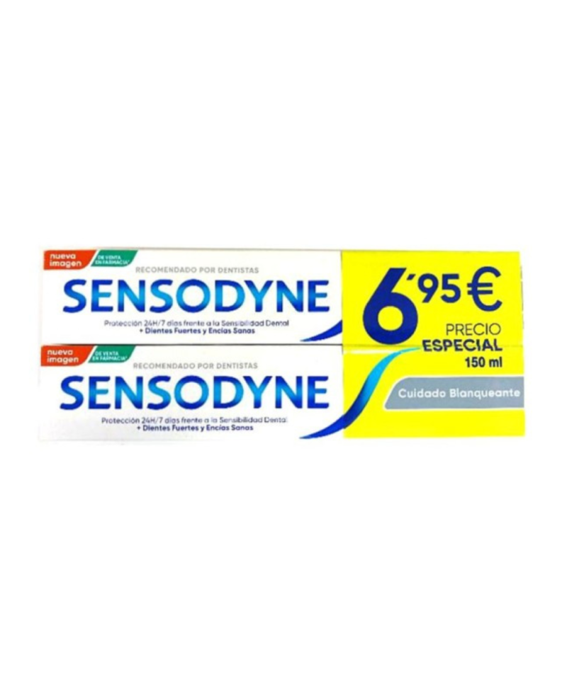 SENSODYNE Pack Cuidado Blanqueante 2 x 75 ml