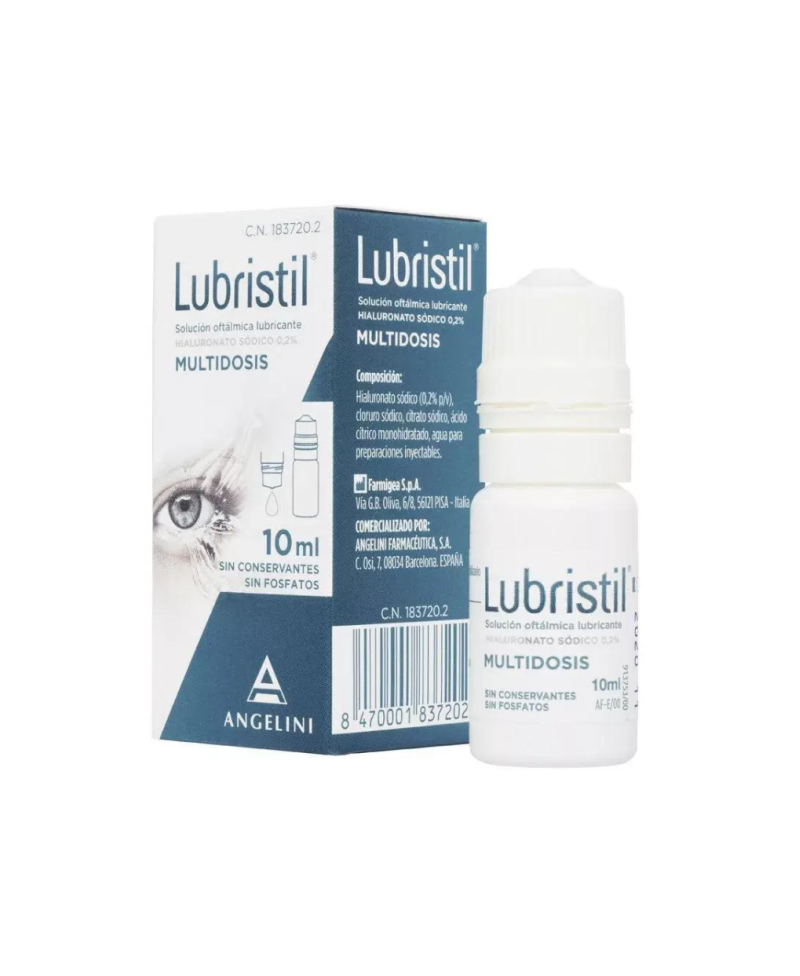 LUBRISTIL Lubricante Ocular Multidosis 10 ml