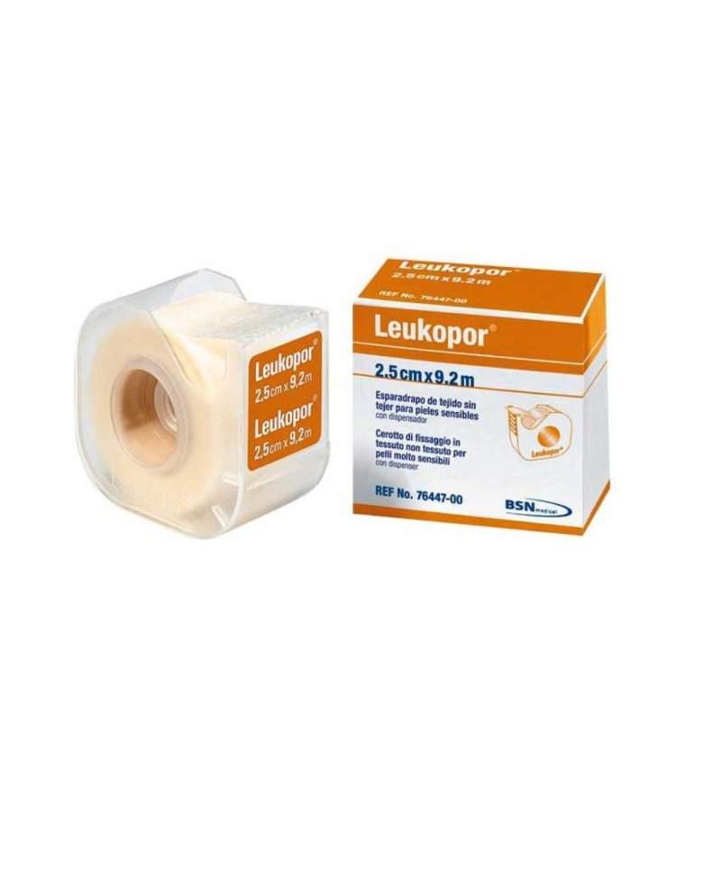 LEUKOPOR Esparadrapo de papel 2,5 cm x 9,2 m